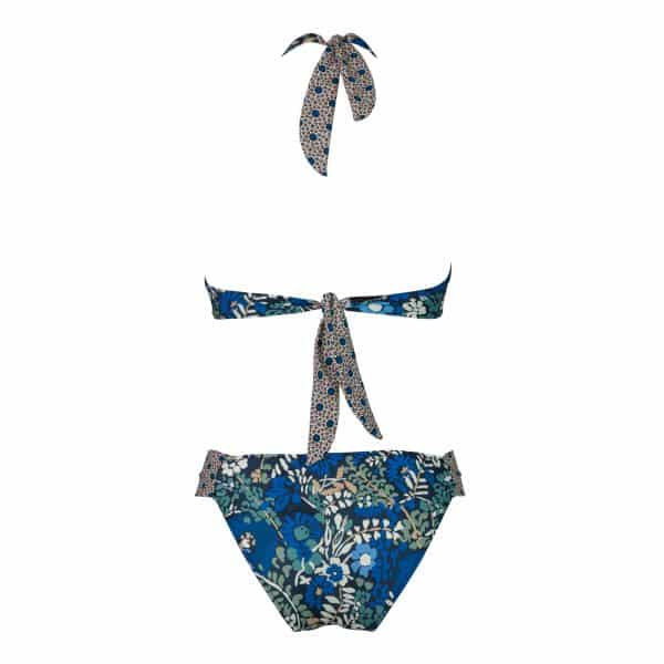 Bikini Nodo Blue Garden | DIEGO ZORODDU