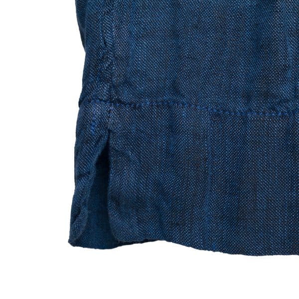 Blue Linen Pants | DIEGO ZORODDU