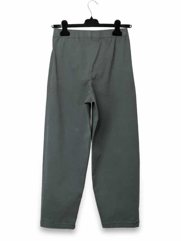 Grey Curved Pants | DIEGO ZORODDU