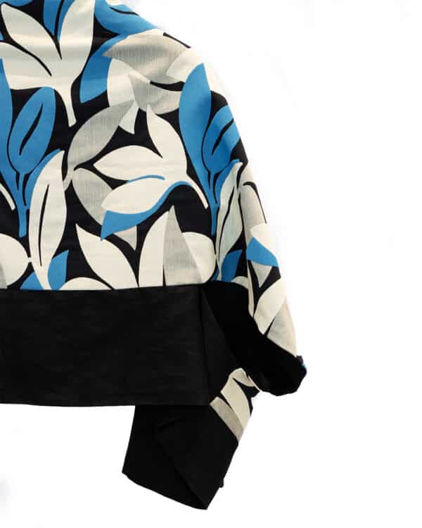 Kimono Reversibile Fantasia Azzurra | DIEGO ZORODDU